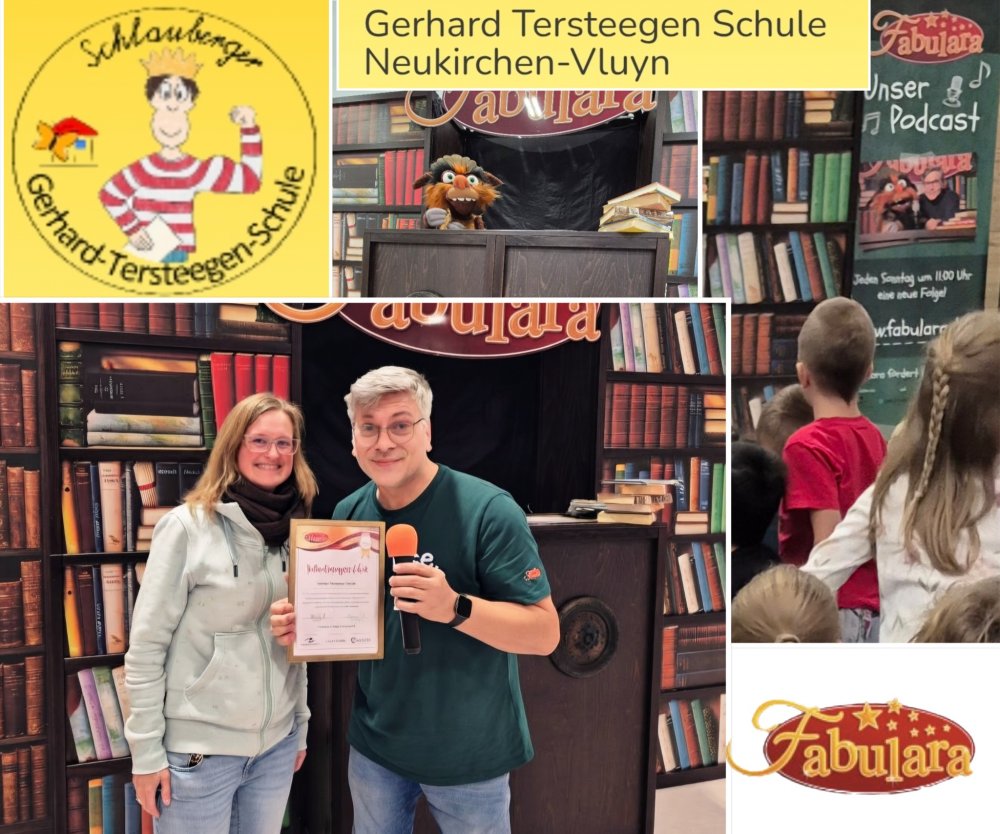 Heute besuchte Fabulara die Grundschule  in Neuenkirchen-Vluyn.